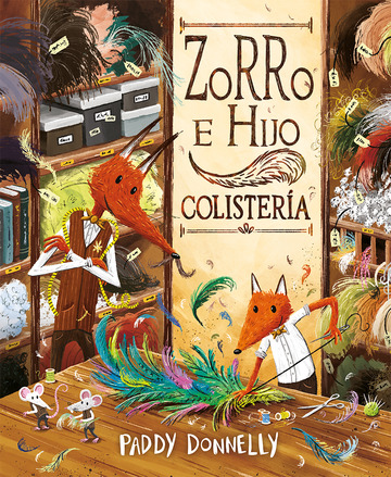 Zorro e hijo colistera