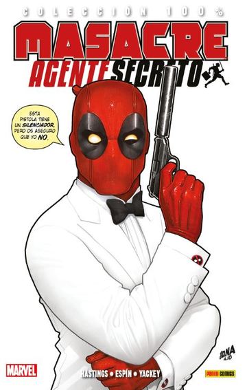 100% marvel masacre. Agente secreto