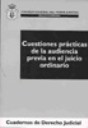 Cuestiones prcticas de la audiencia previa en el juicio ordinario