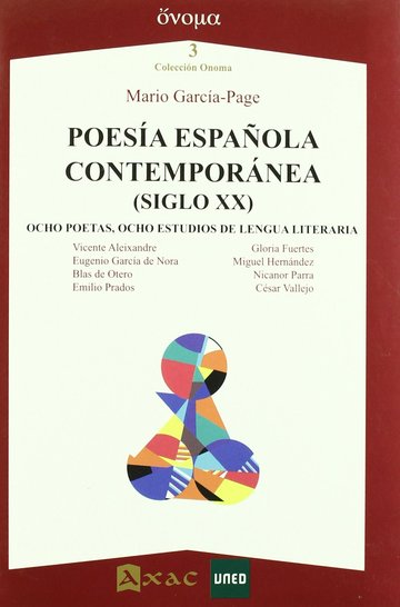 Poesa espaola contempornea (siglo XX)