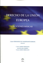 Derecho de la Unin Europea nociones bsicas