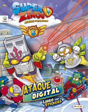 Libro de Stickers Superzings Series 5 - Espaa