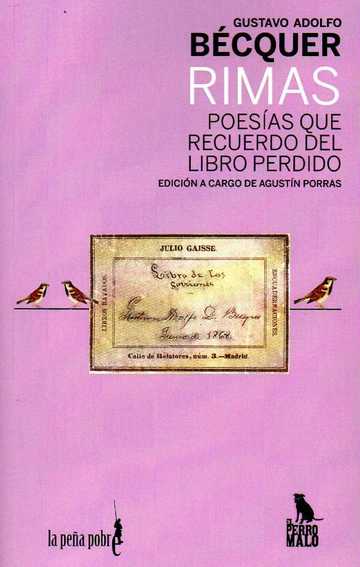 Poesas que recuerdo del libro perdido (Rimas)