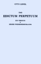 Das Edictum perpetuum
