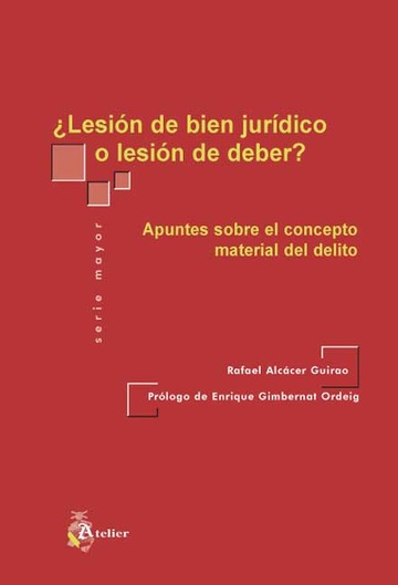 Lesion Del Bien Juridico O Lelsion Del Debe