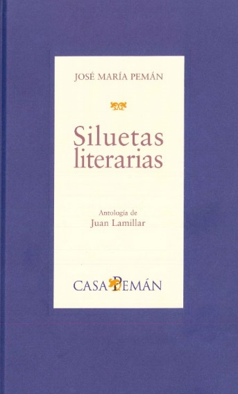 Siluetas literarias, Jos Mara Pemn