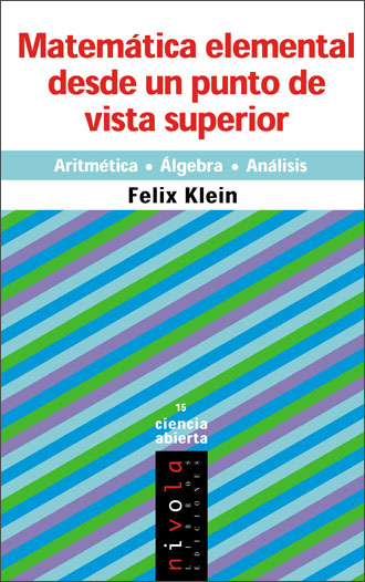 Matemtica elemental desde un punto de vista superior. Aritmtica. lgebra. Anlisis