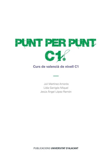 Punt per punt. C1