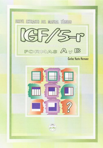 IGF/r (hojas de respuestas IGF3, IGF4, IGF5 y IGF6)