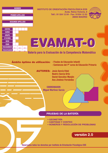 EVAMAT-0 Batera para la Evaluacin de la Competencia Matemtica