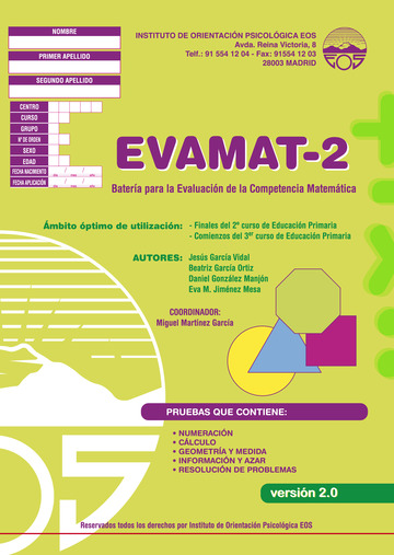 EVAMAT-2 Batera para la Evaluacin de la Competencia Matemtica