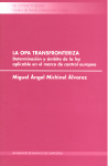 Opa transfronteriza. determinacin y mbito de la ley aplicable en el m 
