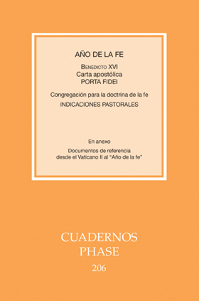 Ao de la Fe. Carta apostlica 'Porta Fidei'