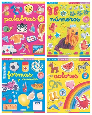 Mis primeros libros con pegatinas