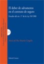 El deber de salvamento en el contrato de seguro