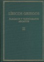 Líricos Griegos II Elegíacos y Yambógrafos Arcaicos