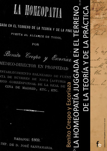 La homeopata juzgada en el terreno de la teora y de la prctica