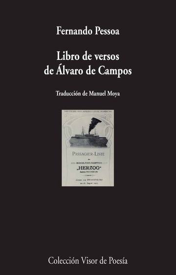 Libro de versos de lvaro de campos 