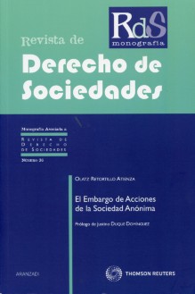 El embargo de acciones de la sociedad annima