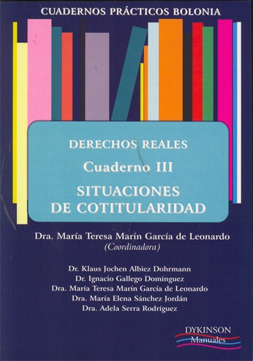 Cuadernos Prcticos Bolonia. Derechos Reales. Cuaderno VI. Derechos reales de garanta y de adquisicin.