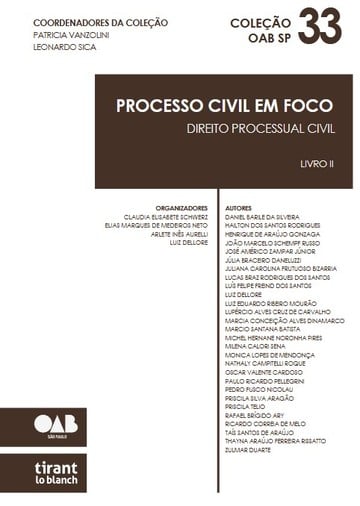 Processo Civil em Foco Livro II  - Coleo OAB SP Vol 33