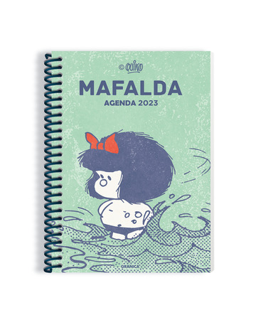 Mafalda 2023, Agenda Anillada Mdulos Verde