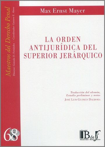 La orden antijurdica del superior jerrquico