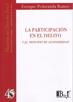 La participacin en el delito y el principio de accesoriedad