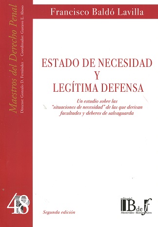 Estado de necesidad y legtima defensa
