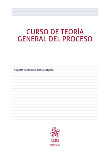 Curso de teora general del proceso