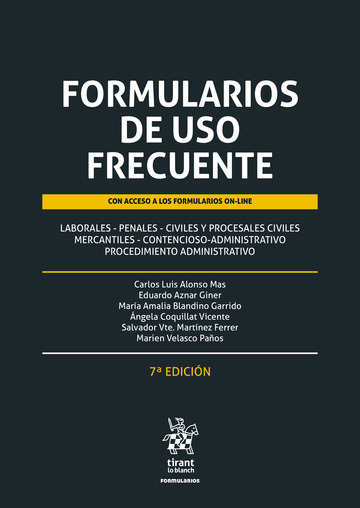 Formularios de uso frecuente 7 Edicin