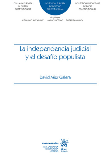 La independencia judicial y el desafo populista