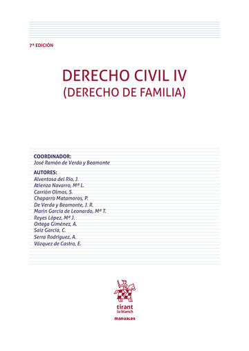 Derecho Civil IV (Derecho de Familia) 7 Edicin