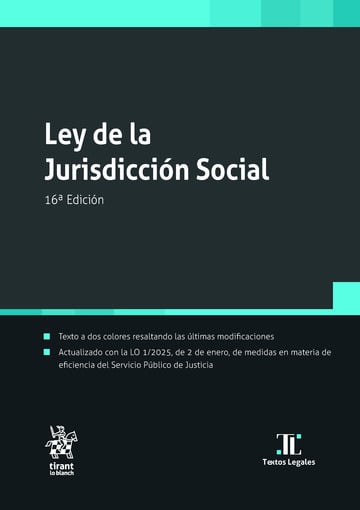 Ley de la Jurisdiccin Social 16 Edicin