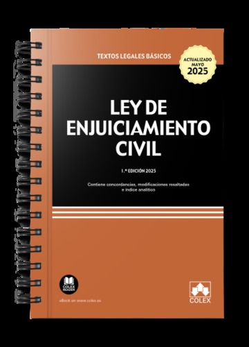 Ley de Enjuiciamiento Civil. 1 Edicin 2025