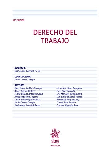 Derecho del Trabajo 13 Edicin