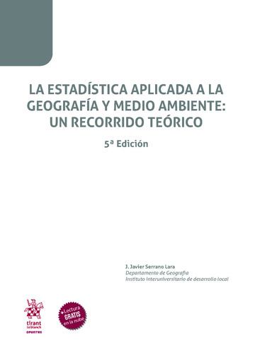 La estadstica aplicada a la geografa y medio ambiente: un recorrido terico 5 Edicin