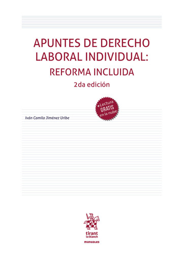 Apuntes de derecho laboral individual: reforma incluida 2 Edicin