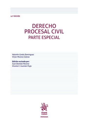 Derecho Procesal Civil Parte Especial 14 Edicin