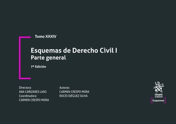Tomo XXXIV Esquemas de Derecho Civil I Parte General 7� Edici�n