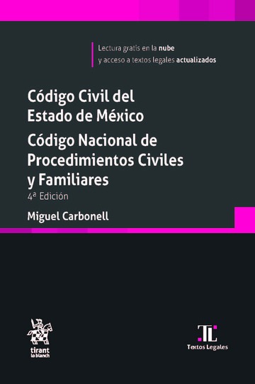 C�digo Civil del Estado de M�xico. C�digo Nacional de Procedimientos Civiles y Familiares 4� Edici�n
