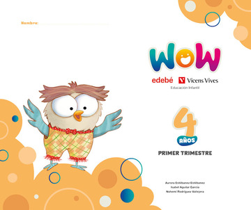 Proyecto wow 4 aos carpeta 1 trimestre