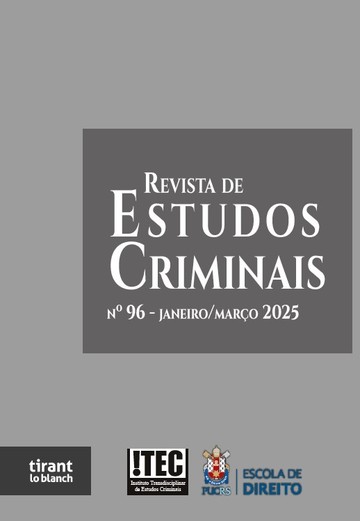 Revista de Estudos Criminais - n 96 - JANEIRO/MARO de 2025