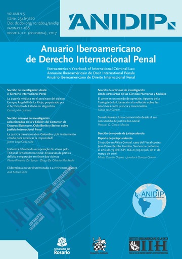 Anuario Iberoamericano de Derecho Internacional Penal vol 5 2017