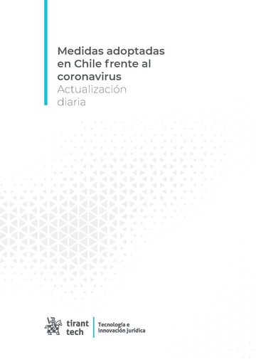 Medidas adoptadas en Chile frente al coronavirus Actualizacin diaria 03 de abril de 2020