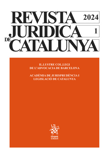 Revista Jurdica de Catalunya nm.1 Doctrina 2024
