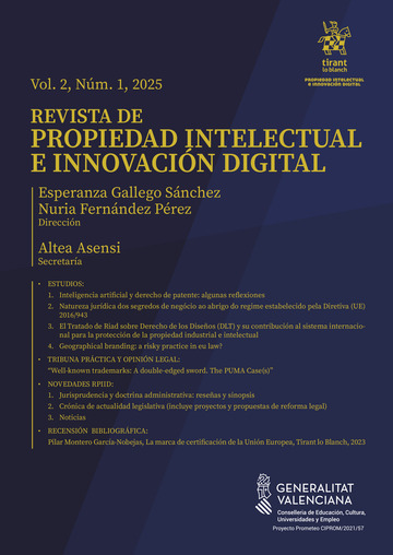 Revista Propiedad Intelectual e Innovacin Digital (RPIID) Vol. 2, n 2, 2025