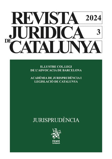 Revista Jurdica de Catalunya nm. 3 Jurisprudncia 2024