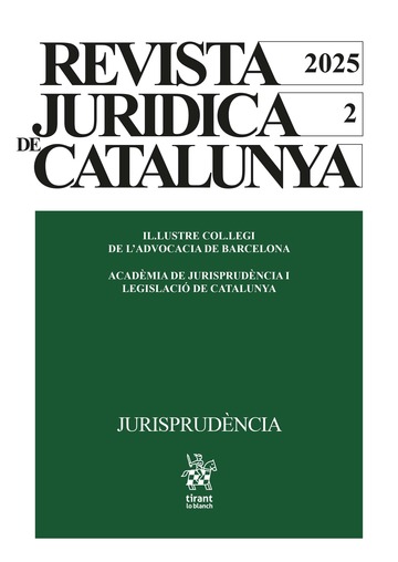 Revista Jridica de Catalunya nm. 2 Jurisprudncia 2025