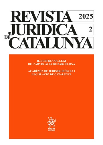 Revista Jurdica de Catalunya nm. 2 Doctrina 2025